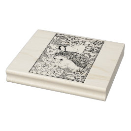 Happy Hollow Hedgehog Rubberstempel