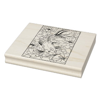Happy Hollow Koi Rubberstempel