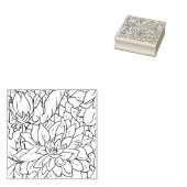 Happy Hollow Robin- Dahlia Rubberstempel (Gestempeld)