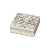 Happy Hollow Tortoise- Calla lelie Rubberstempel (Stempel)