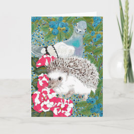 Happy Hollow Wenskaart- Egel Kaart