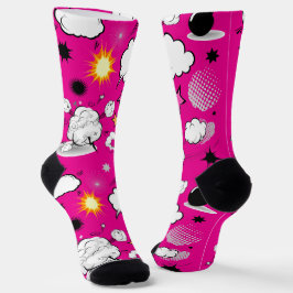 Happy Hollowing Cute Socks Sokken