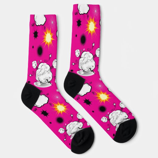 Happy Hollowing Cute Socks Sokken (Rechts)