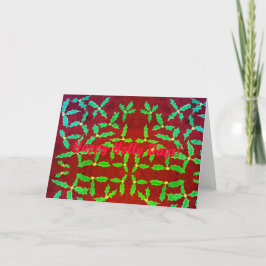 Happy Holly Days Feestdagen Kerst Kaarten