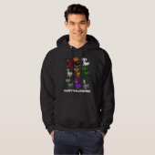 Happy Holweenie Dachshund Hoodie (Voorkant volledig)