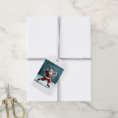 Happy Holydays  Cadeaulabel (Met Touw)