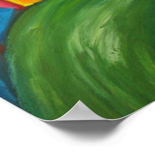 Happy Home afdrukken Poster (Hoek)