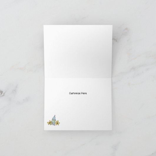 Happy Home Doodles Housewarming Card Kaart (Binnen)