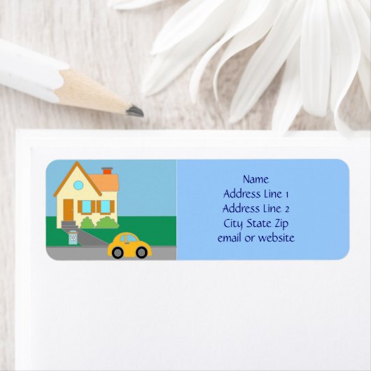 Happy Home Etiket (Insitu)