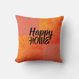 Happy Home Glitter Sunshine Elegant Kussen