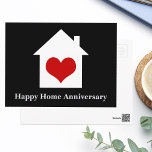 Happy Home Jubileum Chic Real Estate House BW Briefkaart<br><div class="desc">De vrolijke homepage van Chic volgt briefkaarten voor een makelaar om naar vroegere cliënten uit te zenden. De bureaus van de lening en de hypotheekondernemingen kunnen deze kaarten als modern marketing hulpmiddel ook gebruiken om vorige klanten eraan te herinneren dat kan bereid zijn om een nieuw huis te herfinancieren of...</div>