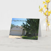 Happy Home Jubileum Kaarten (Gele Bloem)