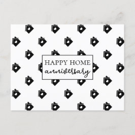 Happy Home Jubileum Makelaardij Briefkaart
