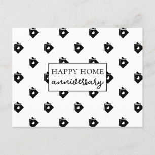 Happy Home Jubileum Makelaardij  Briefkaart