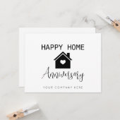 Happy Home Jubileum Real Estate Kaart (Voorkant / Achterkant in situ)