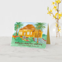 Happy Home-Jubileum van Realtor Palm-bomen