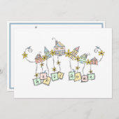 Happy Home Moving Announge Aankondiging (Voorkant / Achterkant)