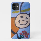 Happy Honey Bee Case-Mate iPhone Case (Achterkant)