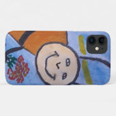 Happy Honey Bee Case-Mate iPhone Case (Achterkant (horizontaal))