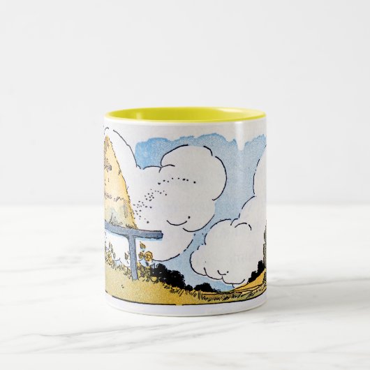 Happy Honey Bee Hive Art Mok (Center)