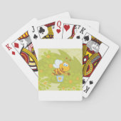 Happy Honey Bee Pokerkaarten (Achterkant)