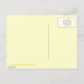 Happy Honeybee Hive Art Briefkaart (Achterkant)