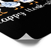 Happy Honk-ukkah Hanukkah Silly Goose Women Men Ki Poster (Hoek)
