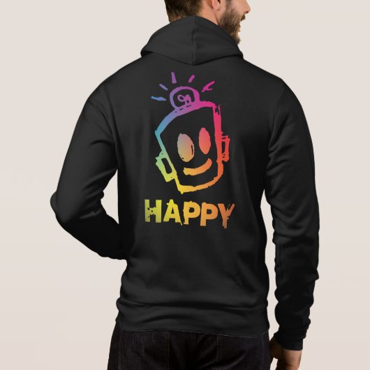 HAPPY Hoodje Hoodie (Achterkant)