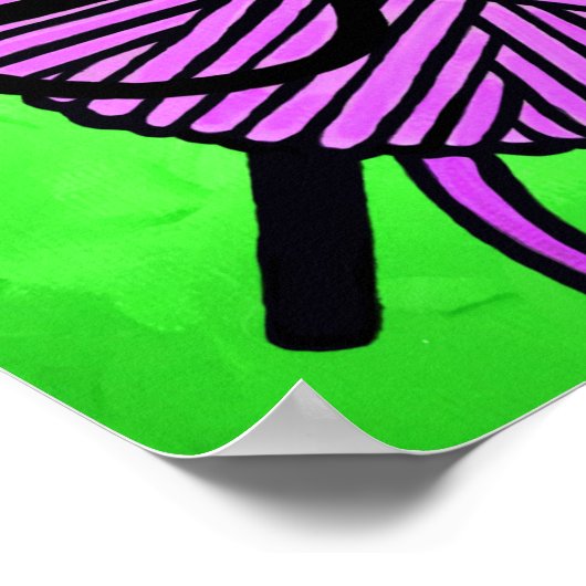 Happy Hookin' haakwerk poster (Hoek)