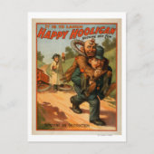 Happy Hooligan "Het is om te lachen" Poster theate Briefkaart (Voorkant)