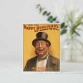 Happy Hooligan's reis over de hele wereld Briefkaart (Staand voorkant)