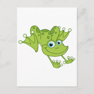 Happy Hopping Frog Briefkaart