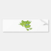 Happy Hopping Frog Bumpersticker (Voorkant)