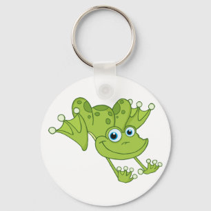 Happy Hopping Frog Sleutelhanger