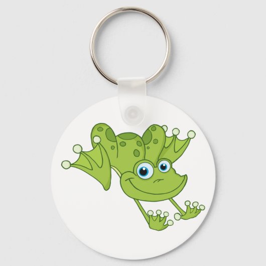 Happy Hopping Frog Sleutelhanger (Voorkant)