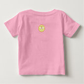 Happy Hoppy Birthday Bunny Kinderen Baby T-shirt (Achterkant)