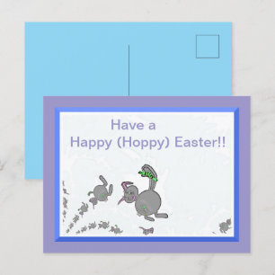 Happy (Hoppy) Easter Briefkaart