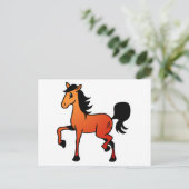 Happy Horse Briefkaart (Staand voorkant)