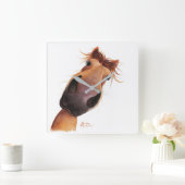 Happy Horse ' MAD MAX ' op een wandklok (Huis)