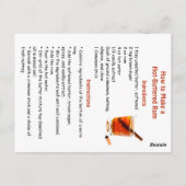 Happy Hot-Buttered Rum Day | January 17th Briefkaart (Achterkant)