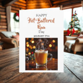 Happy Hot-Buttered Rum Day | January 17th Kaart