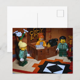 Happy Hotel Speelgoed Fotografie Feestdagenkaart