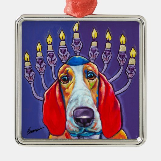 Happy Houdakkah Ornament van Ron Burns (Voorkant)