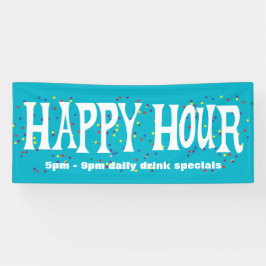 Happy Hour-banner Spandoek