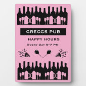 Happy Hour Bar En Pub Fotoplaat (voorkant)
