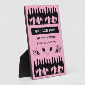 Happy Hour Bar En Pub Fotoplaat (Zijkant)