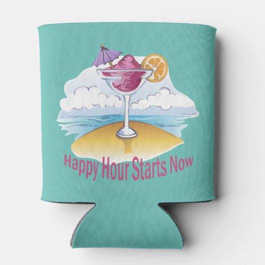 Happy Hour begint nu Blikjeskoeler (Achterkant)