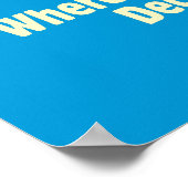 Happy Hour: beste zakelijke beslissingen worden ge Poster (Hoek)