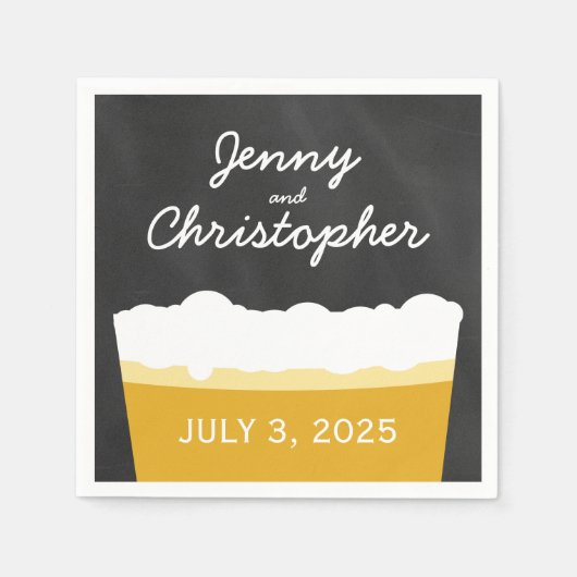 Happy Hour Brouwerij Craft Beer Party Servetten (Voorkant)