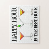 Happy Hour Cocktails Cosmo Martini Manhattan Drink Legpuzzel (Verticaal)